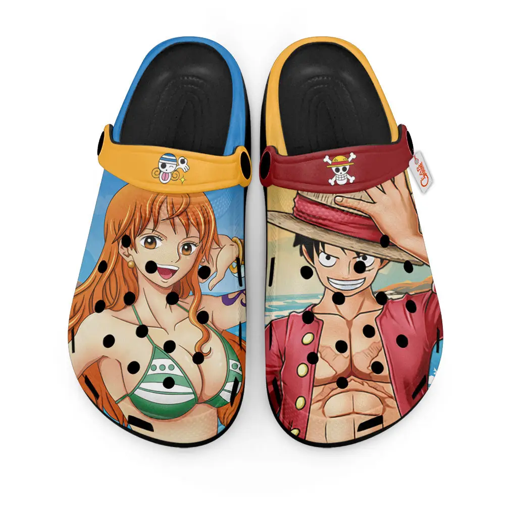 Luffy and Nami Premium EVA Clogs