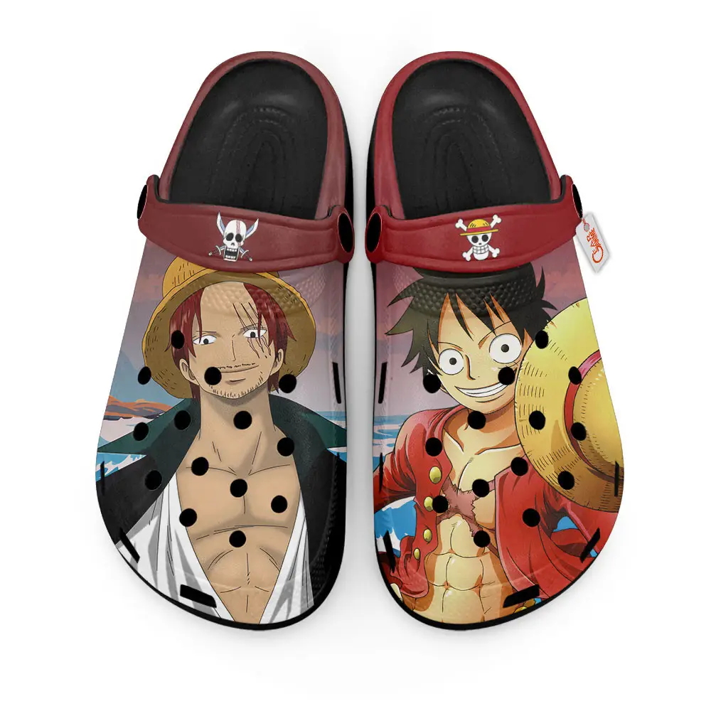 Luffy and Shanks Premium EVA Clogs