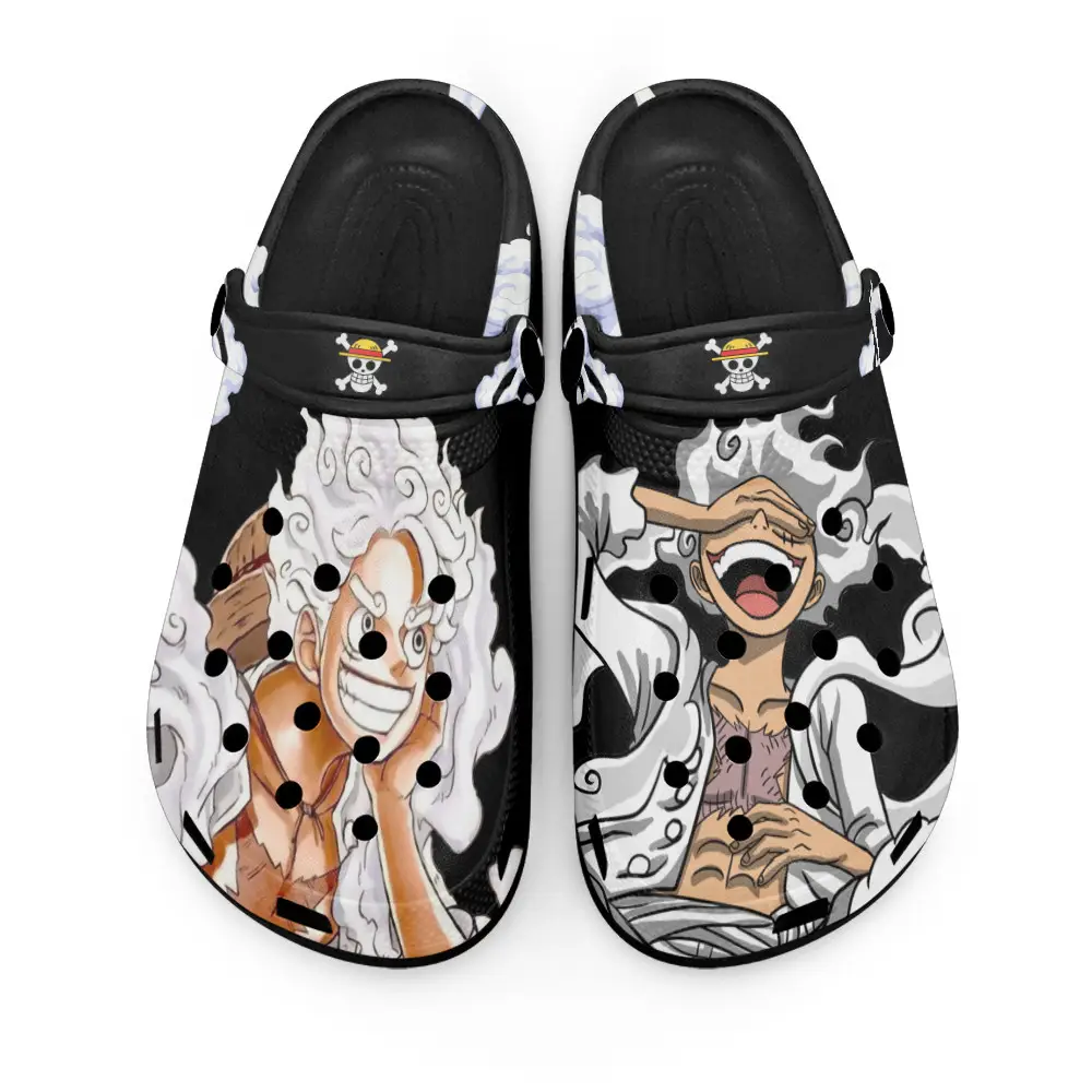 Luffy Gear 5th Premium EVA Clogs Nika Sun God