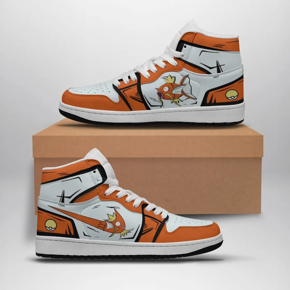 Magikarp Pokemon Air Jordan 1 Shoes