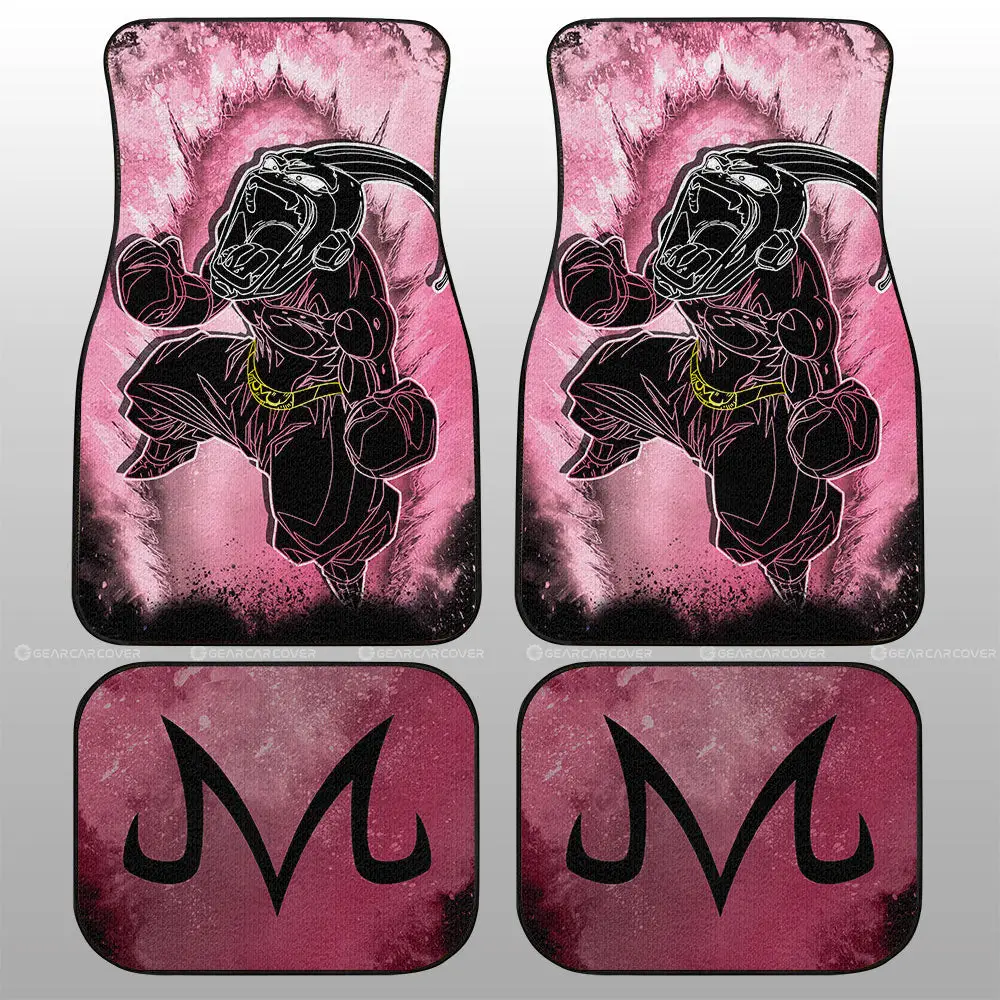 Majin Buu Car Floor Mats Custom Anime Car Accessories