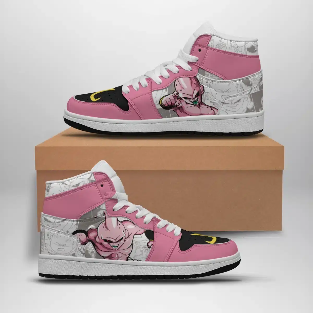 Majin Buu Dragon Ball Z Air Jordan 1 Shoes