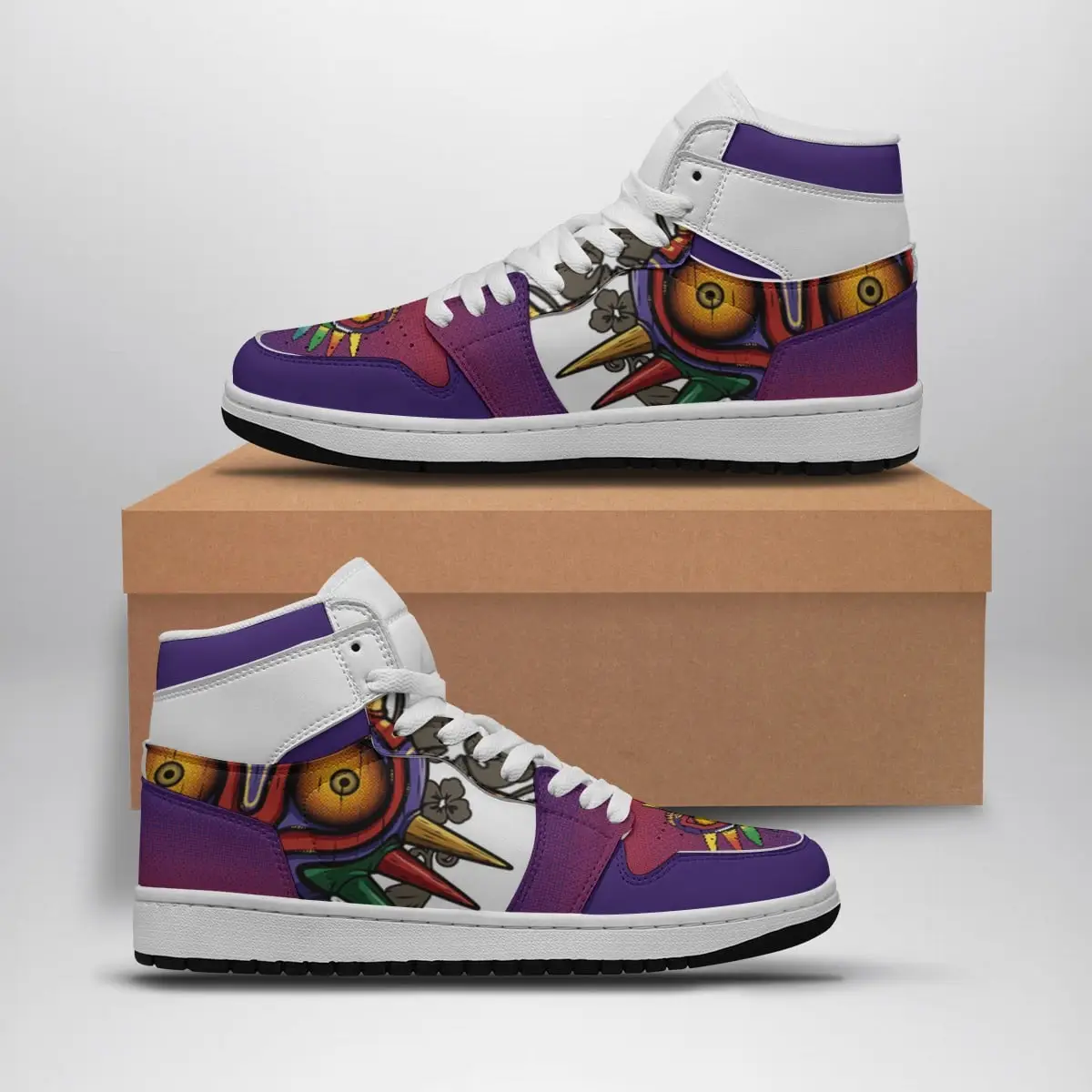 Majora's Mask Colors Zelda Air Jordan 1 Shoes