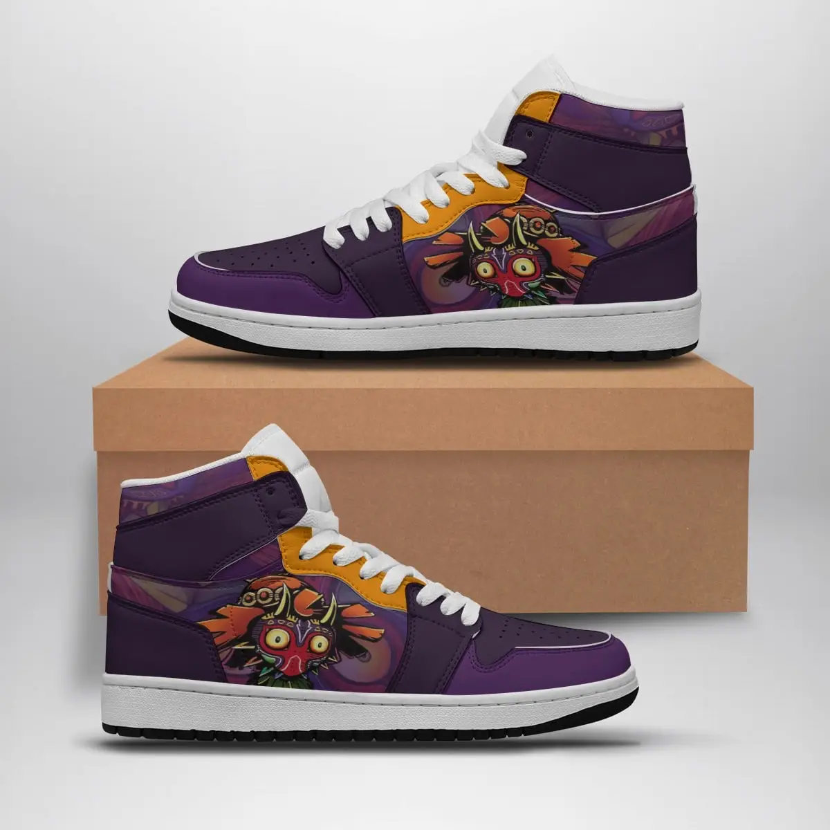 Majora's Mask Zelda Air Jordan 1 Shoes