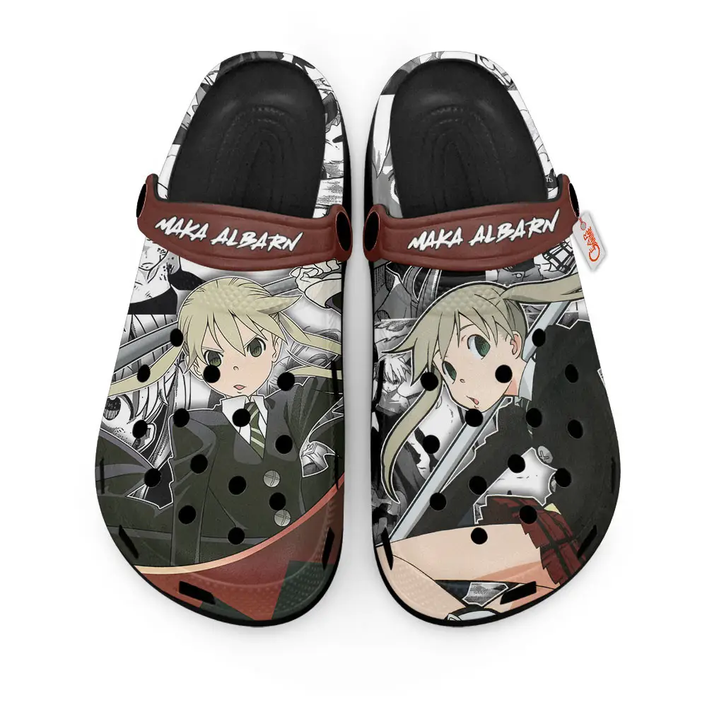 Maka Albarn Personalized Anime Clogs