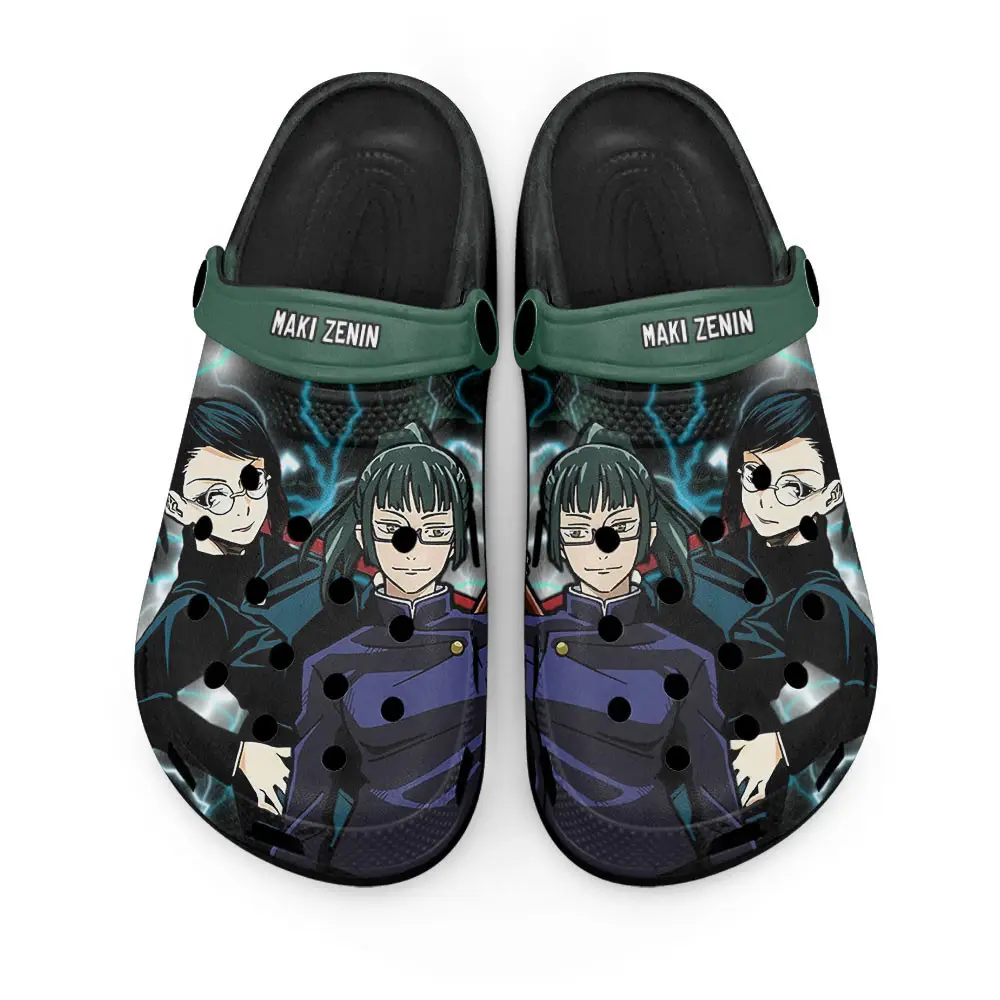Maki Zenin Premium EVA Clogs Custom Name