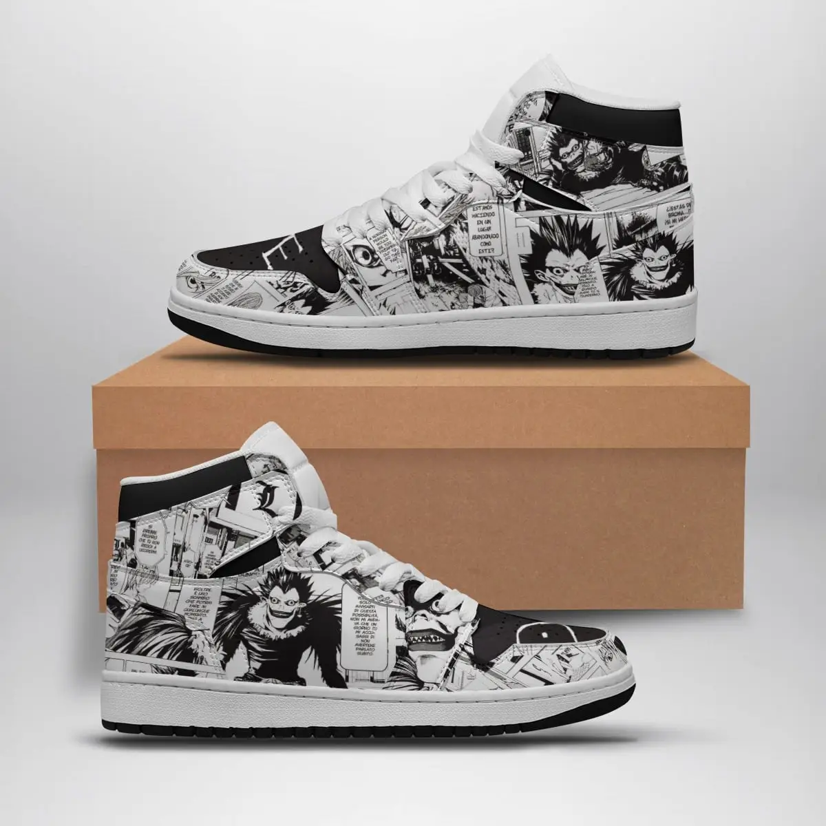 Manga Edition Death Note Air Jordan 1 Shoes