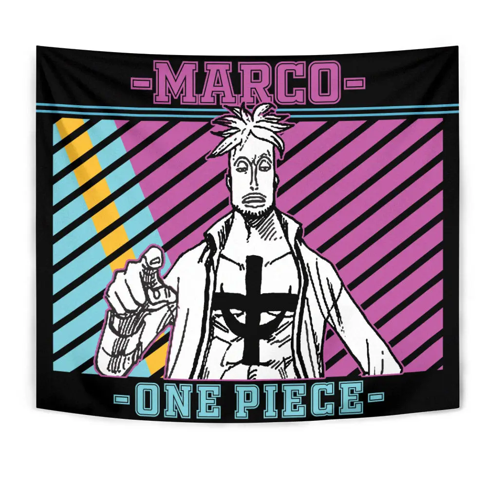 Marco Tapestry Custom Anime Bedroom Living Room Home Decoration