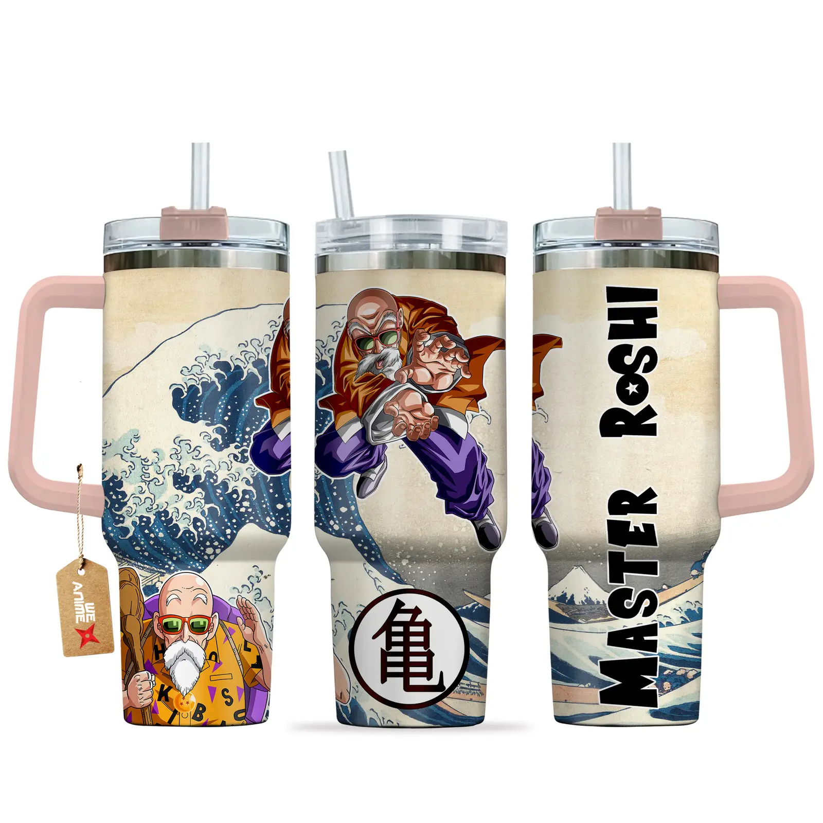 Master Roshi Anime Tumbler 40oz Kanagawa Collection