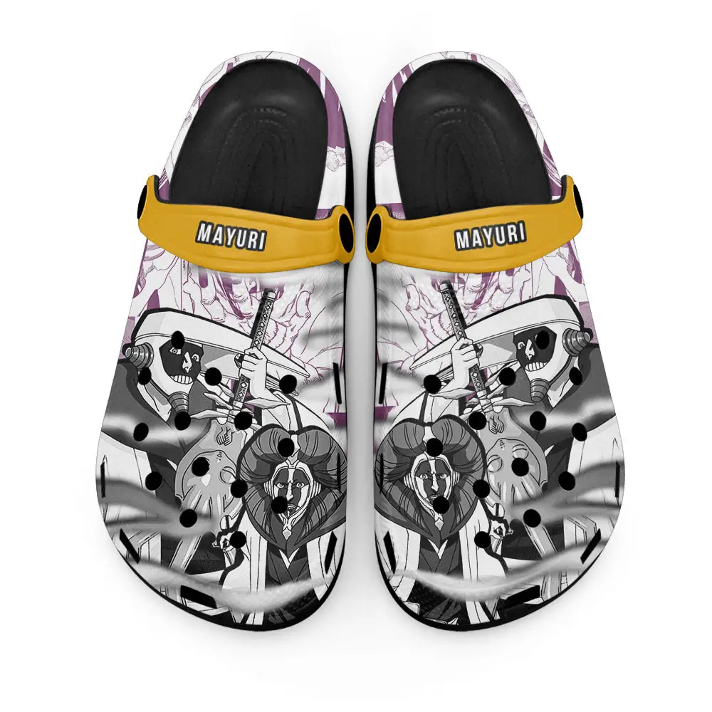 Mayuri Kurotsuchi Premium EVA Clogs Custom Name
