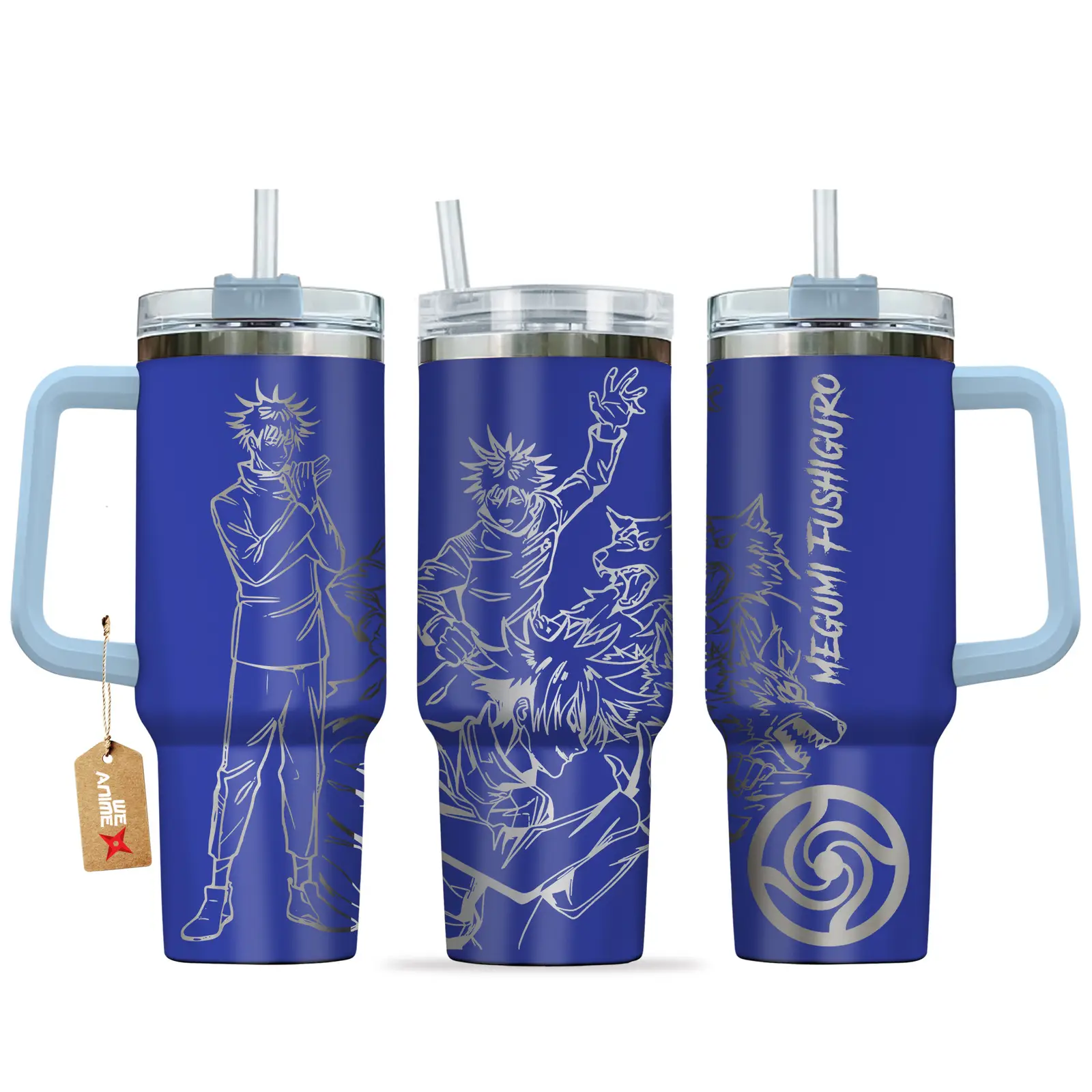 Megumi Fushiguro Anime Tumbler 40oz Collection
