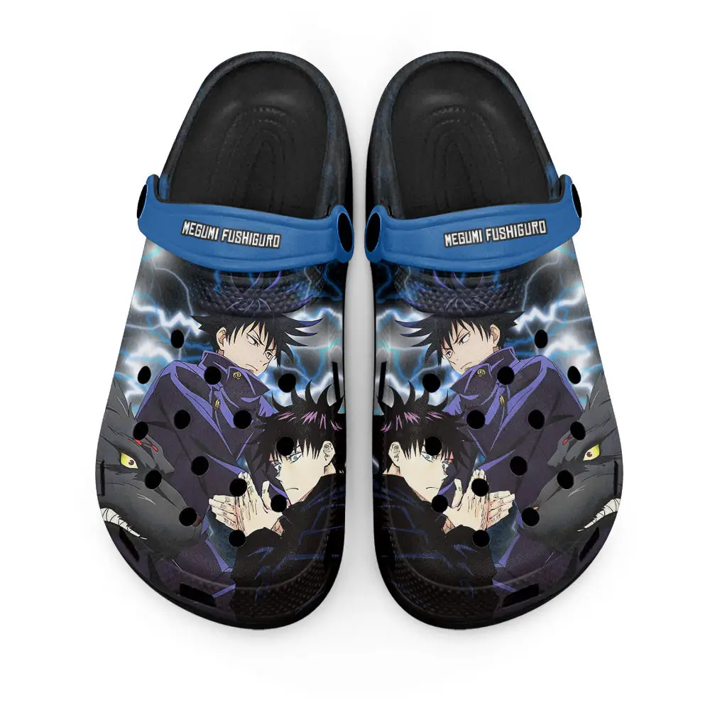 Megumi Fushiguro Premium EVA Clogs Custom Name