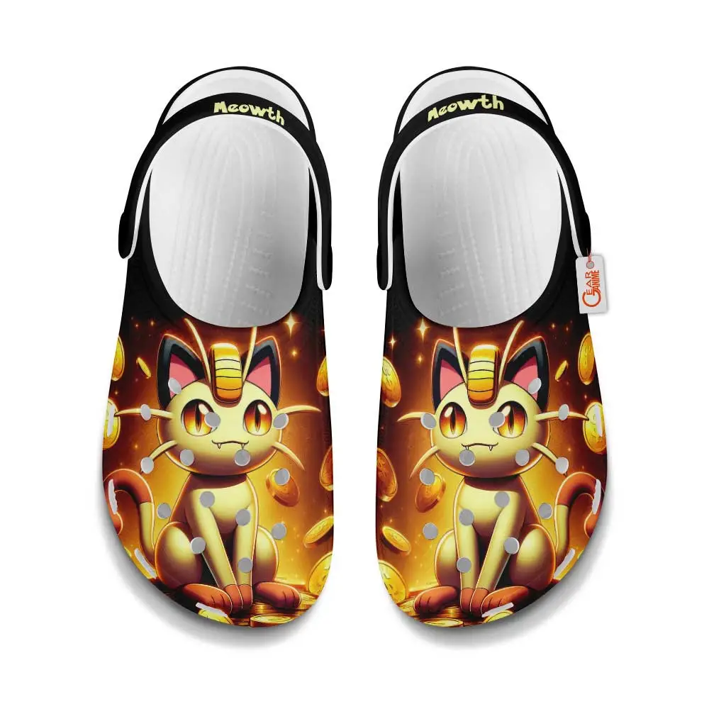 Meowth Premium EVA Clogs Art Style