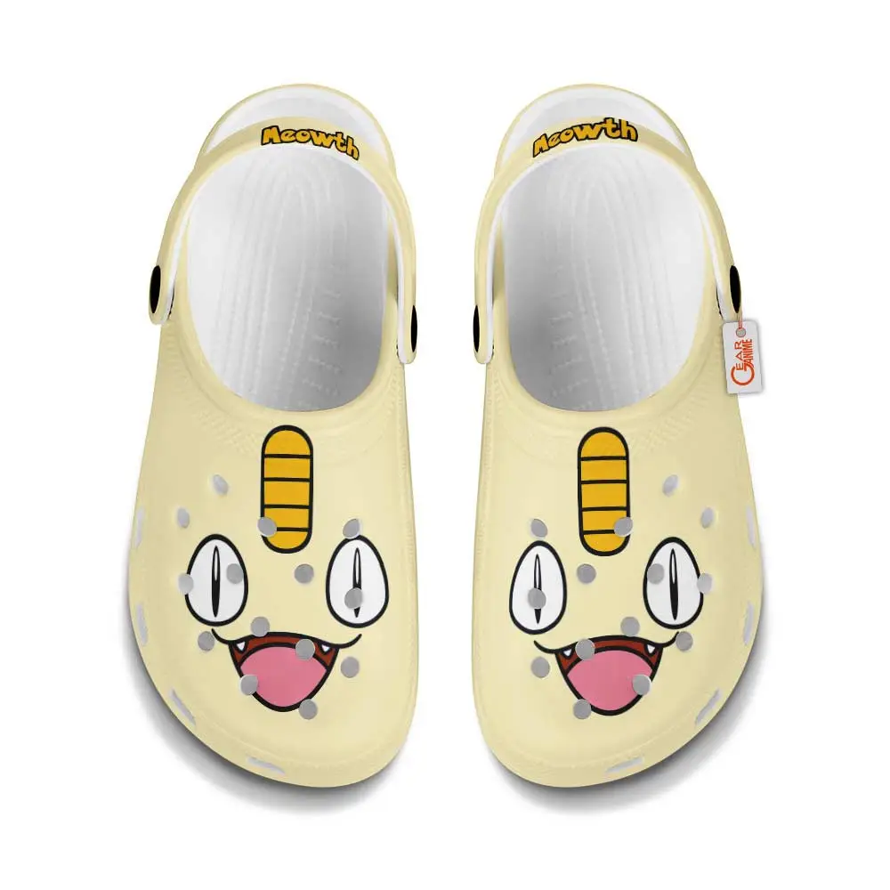 Meowth Premium EVA Clogs Funny Style