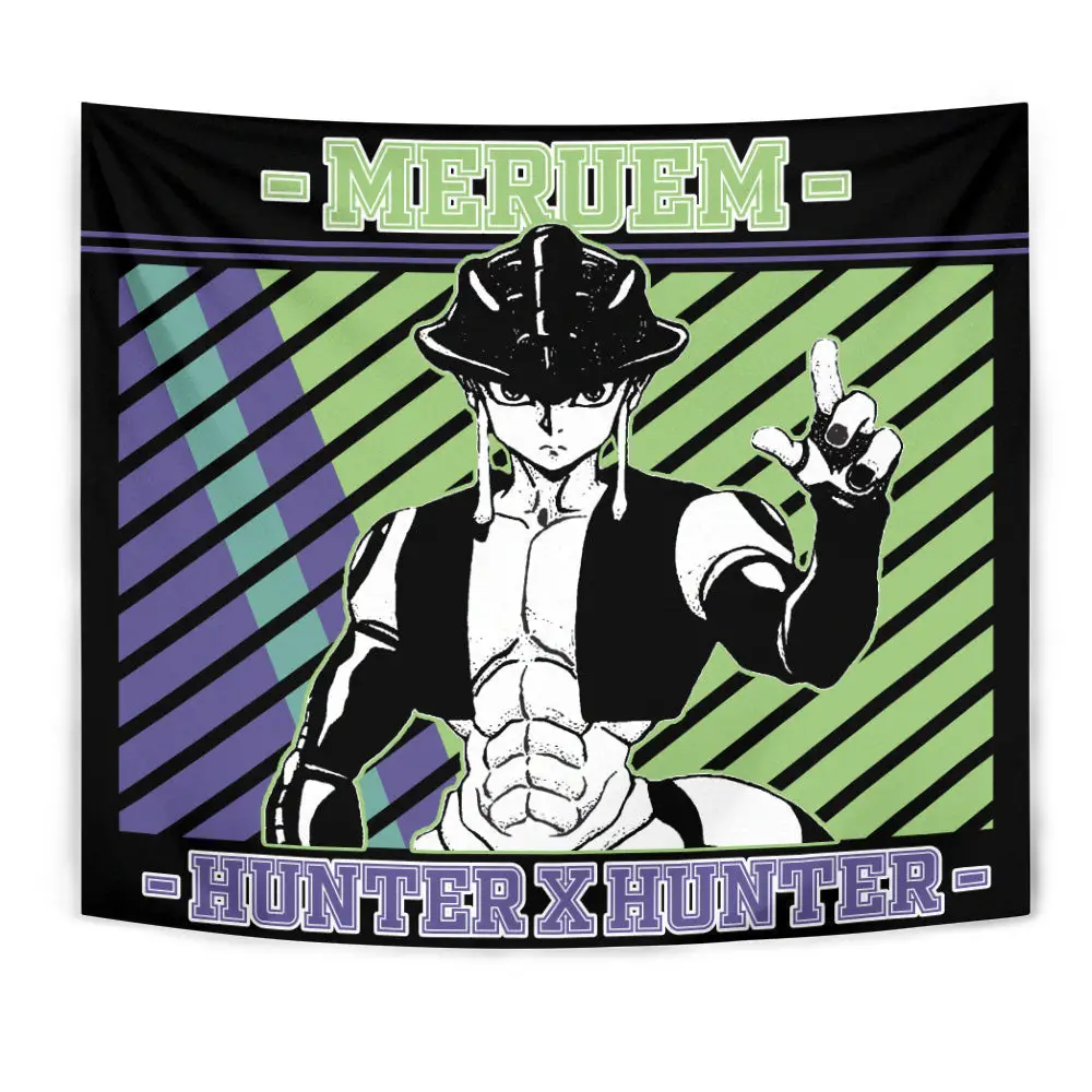 Meruem Tapestry Custom Anime Bedroom Living Room Home Decoration