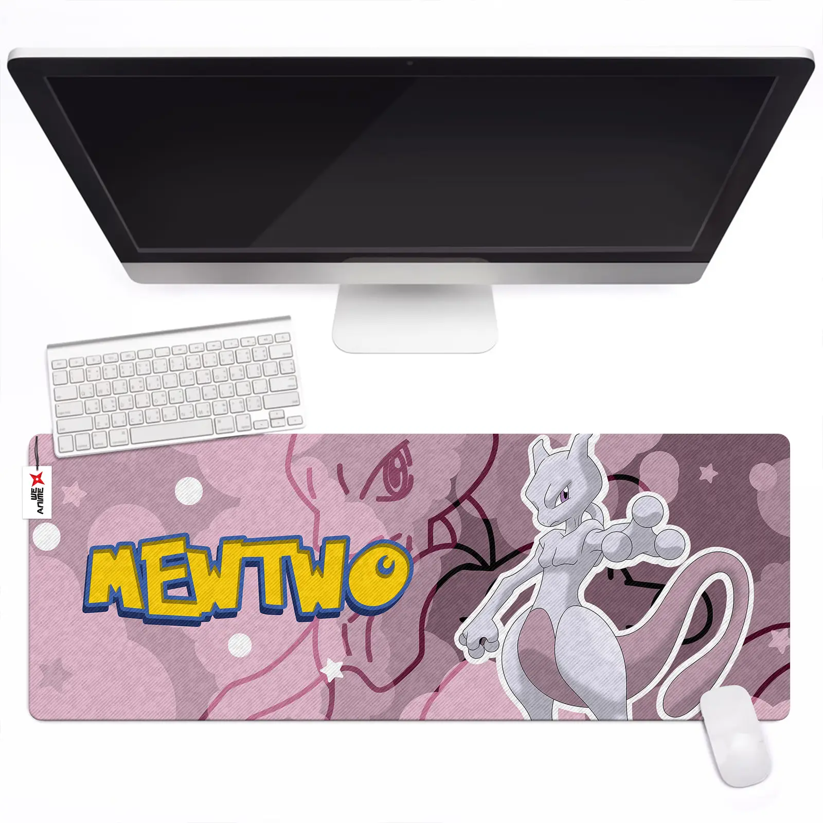 Mewtwo Mouse Mat Custom Anime Personalized Mouse Pad