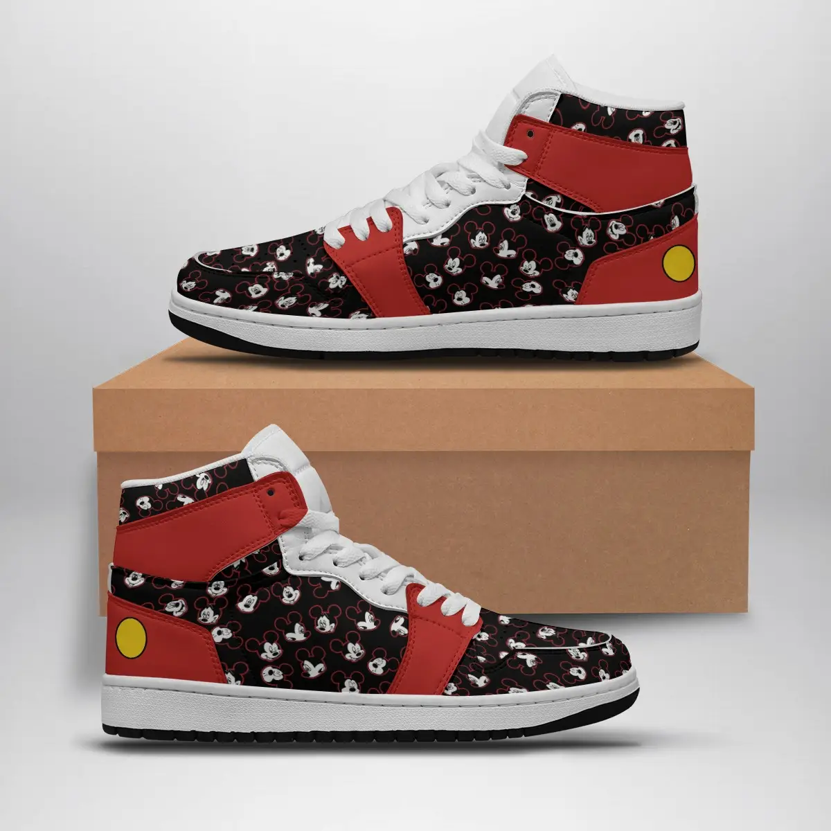 Mickey Mouse Disney Air Jordan 1 Shoes