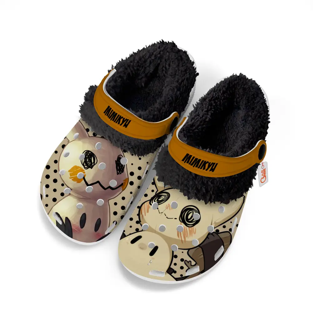 Mimikyu Edition Fleece-Lined Clogs Personalized Name