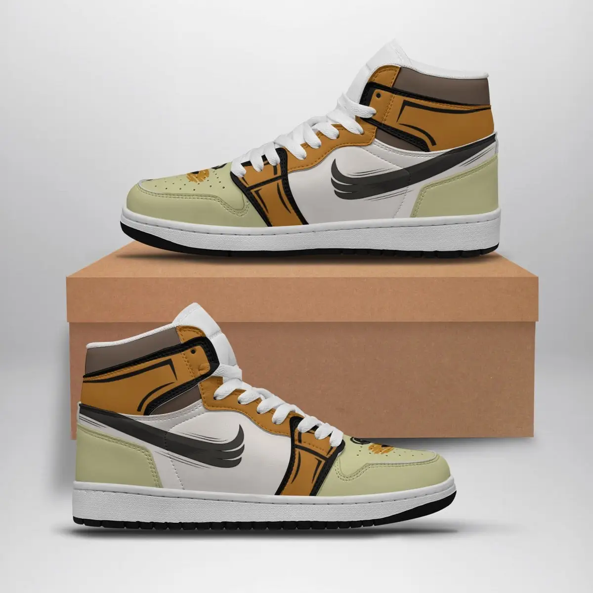 Mimikyu Pokemon Air Jordan 1 Shoes