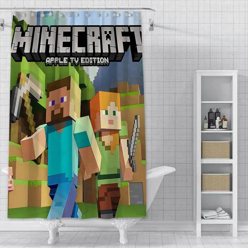 Minicraft Shower Curtain