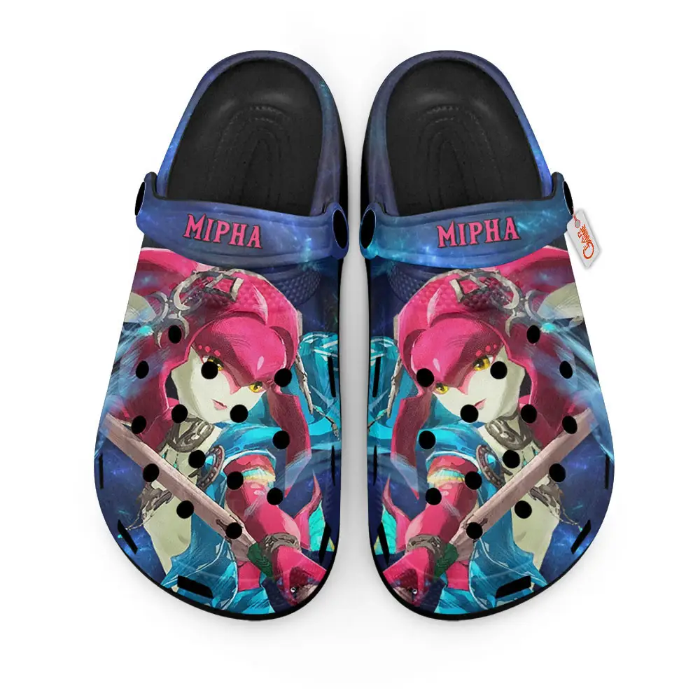 Mipha Premium Clogs Legend of Zelda Personalized