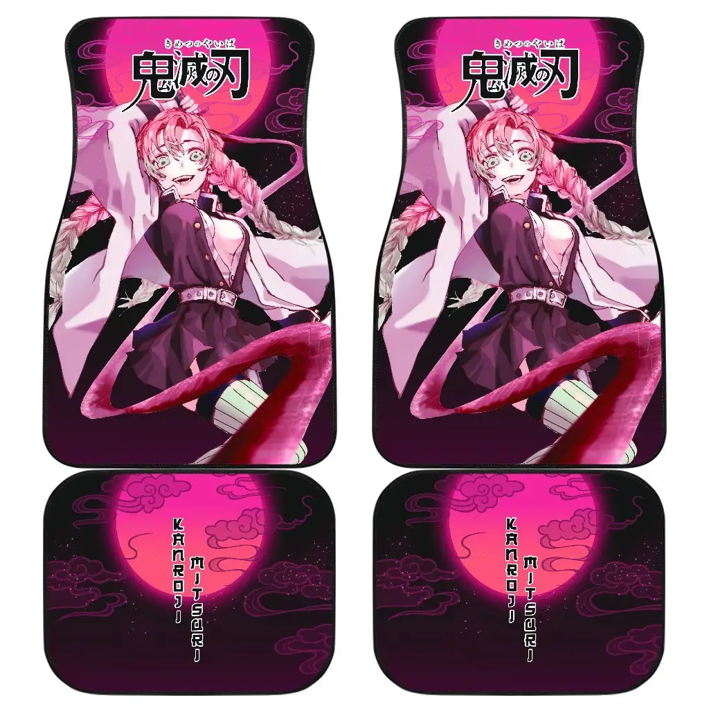 Mitsuri Demon Slayer Under The Moon Car Floor Mats Anime