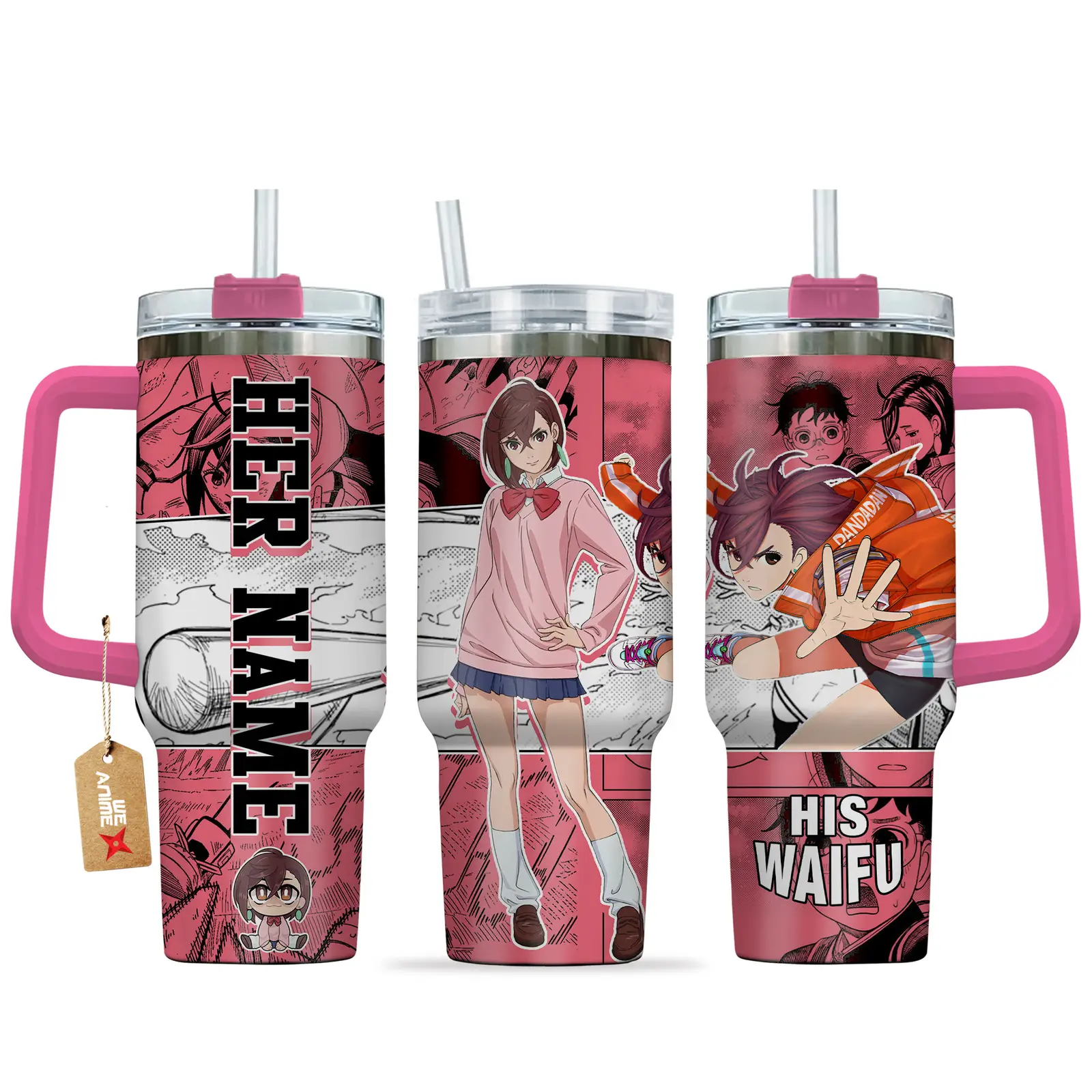 Momo Ayase - 40oz Travel Tumbler Name - Senpai Waifu Collection