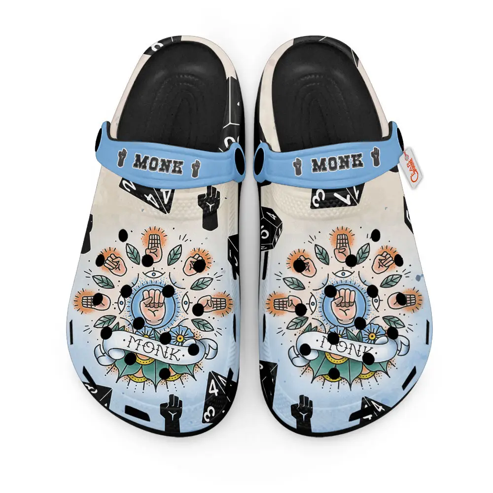 Monk Dungeons And Dragons Premium EVA Clogs