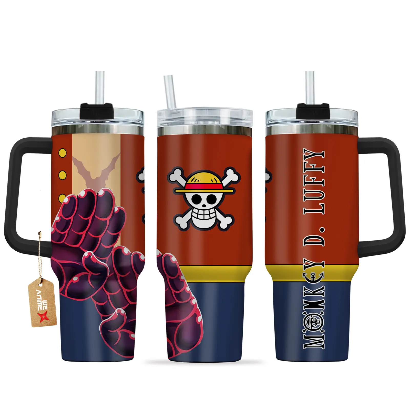 Monkey D. Luffy Gear 4 Anime Tumbler 40oz