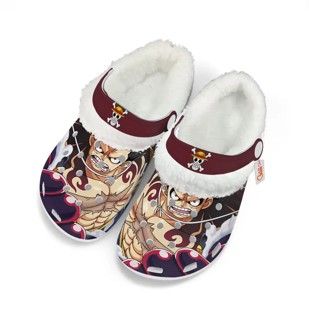 Monkey D. Luffy Gear 4 Fleece-Lined Clogs