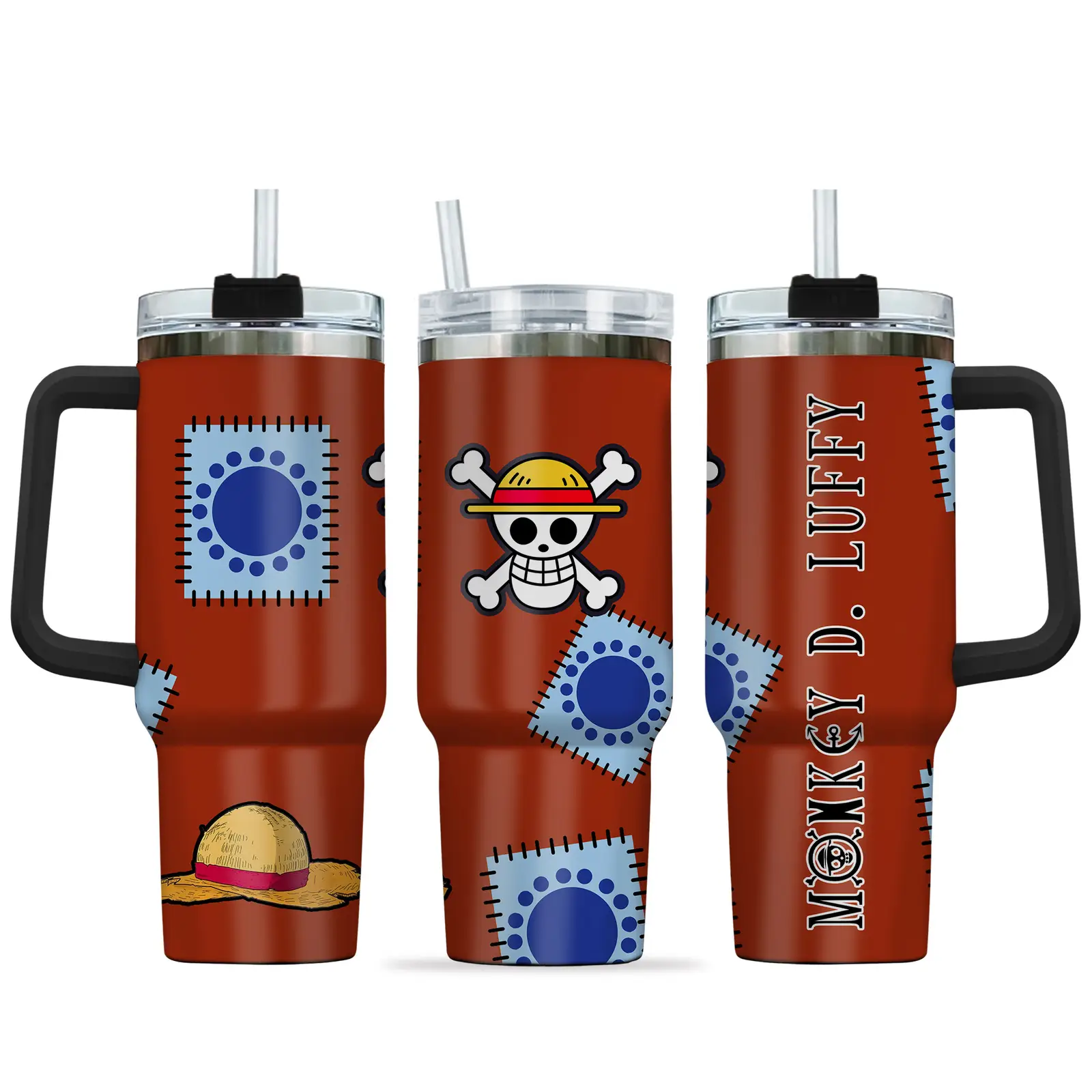 Monkey D. Luffy Wano Arc Anime Tumbler 40oz