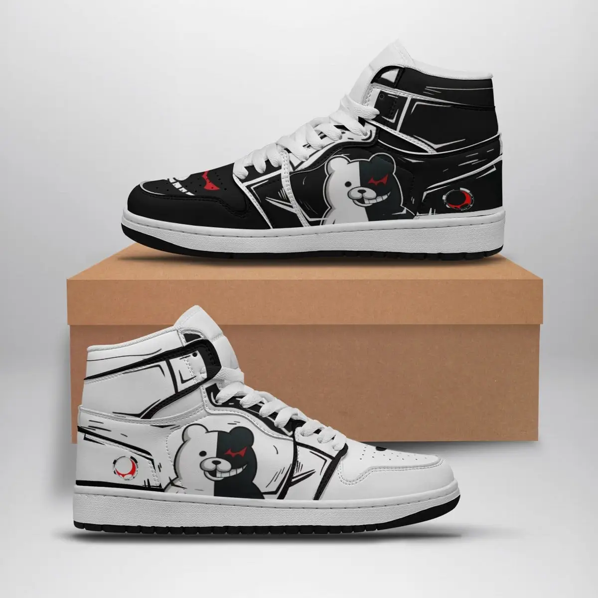 Monokuma Danganronpa Air Jordan 1 Shoes