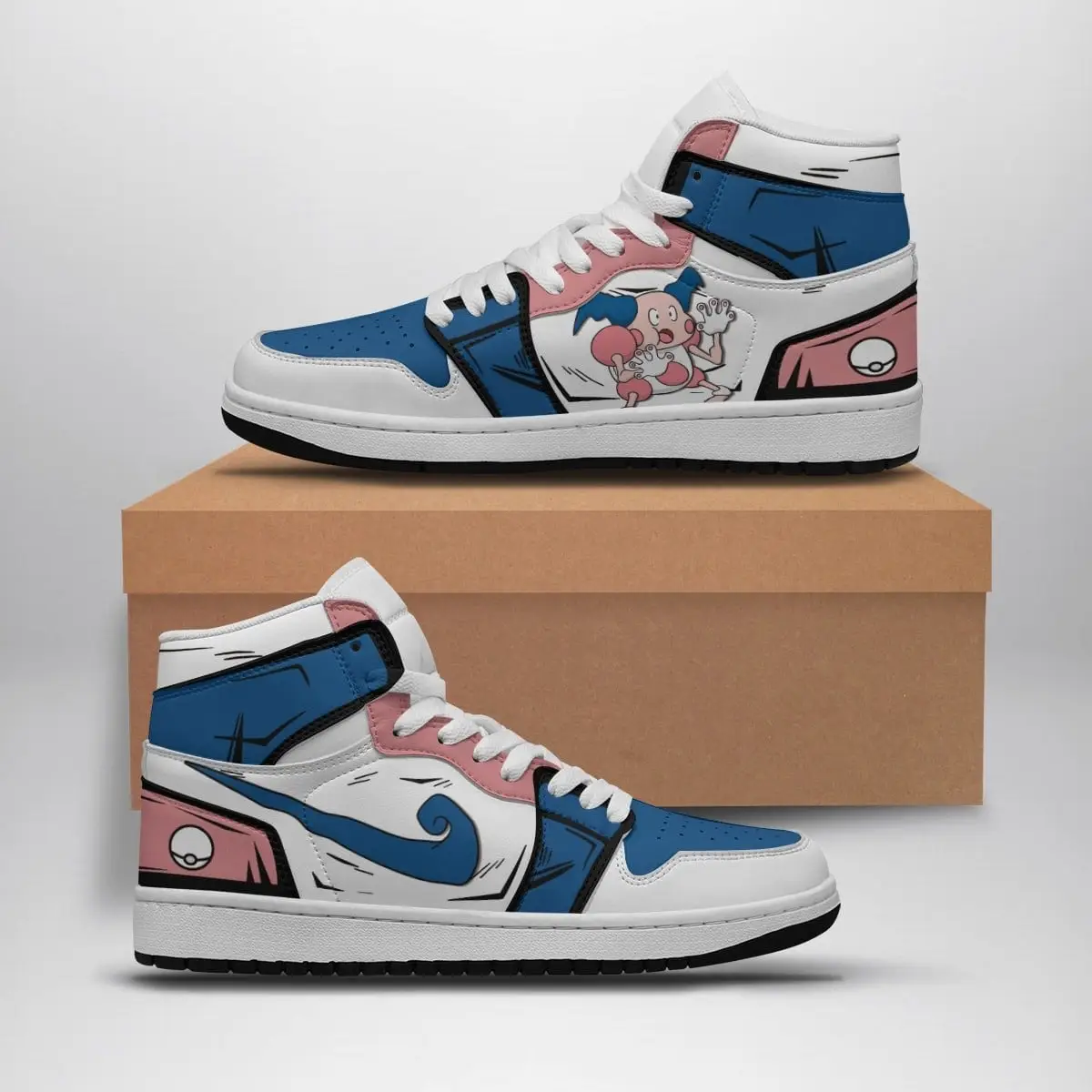 Mr. Mime Pokemon Air Jordan 1 Shoes