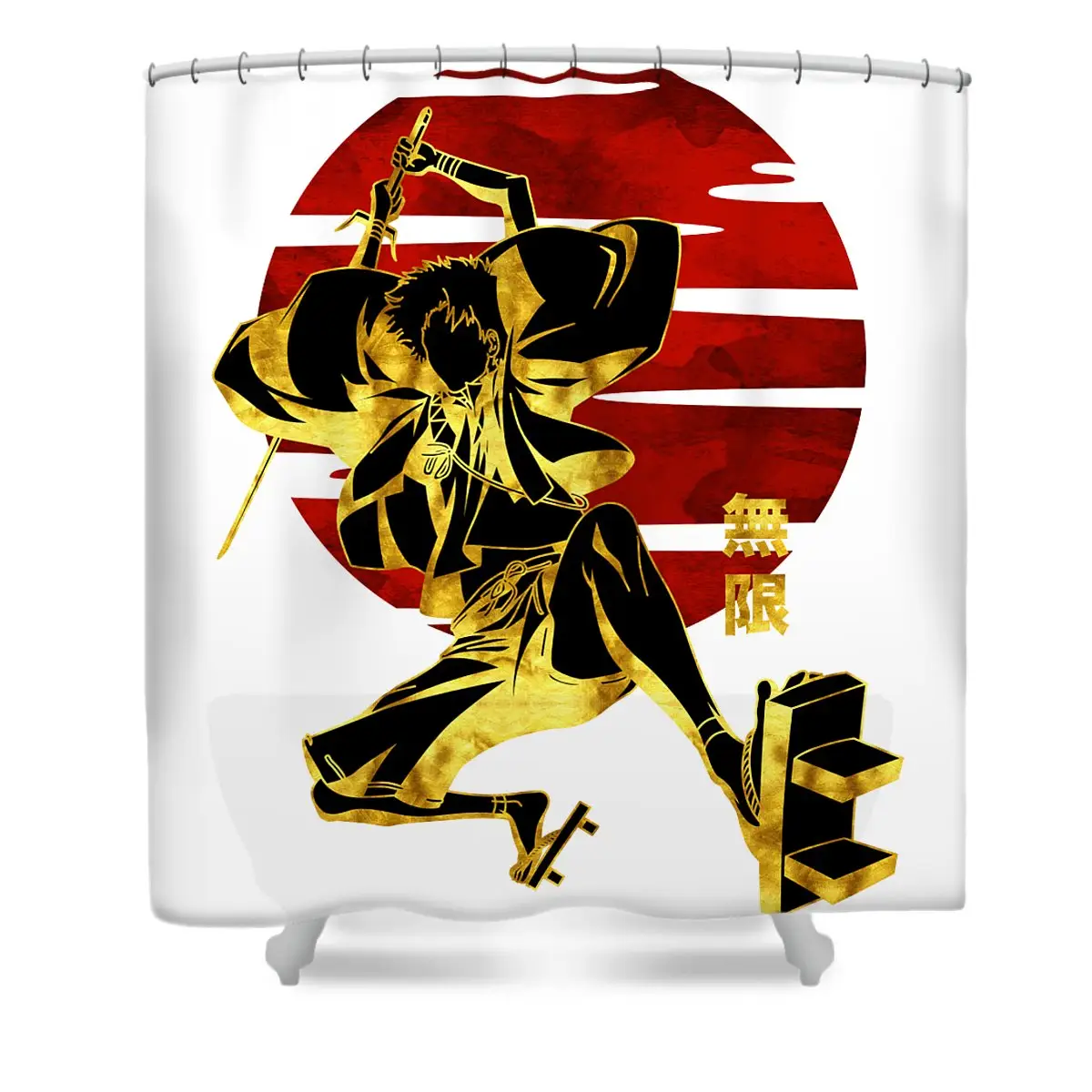 Mugen Shower Curtain | Anime Shower Curtains