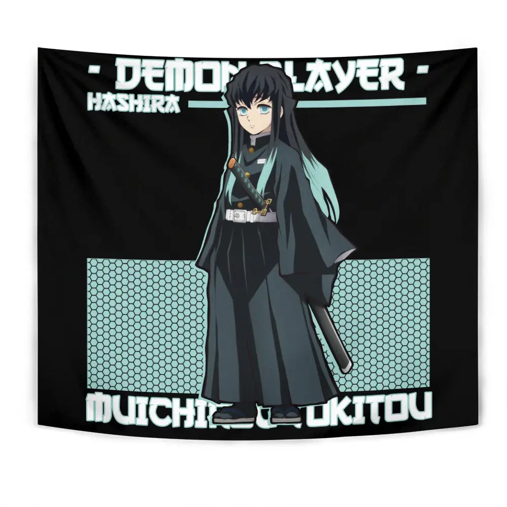 Muichirou Tokitou Tapestry Custom Anime Home Decor