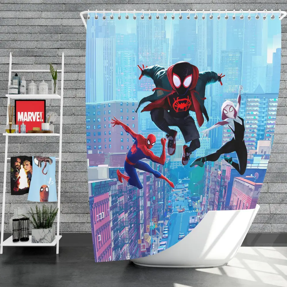 Multiverse Anime Spider Shower Curtain