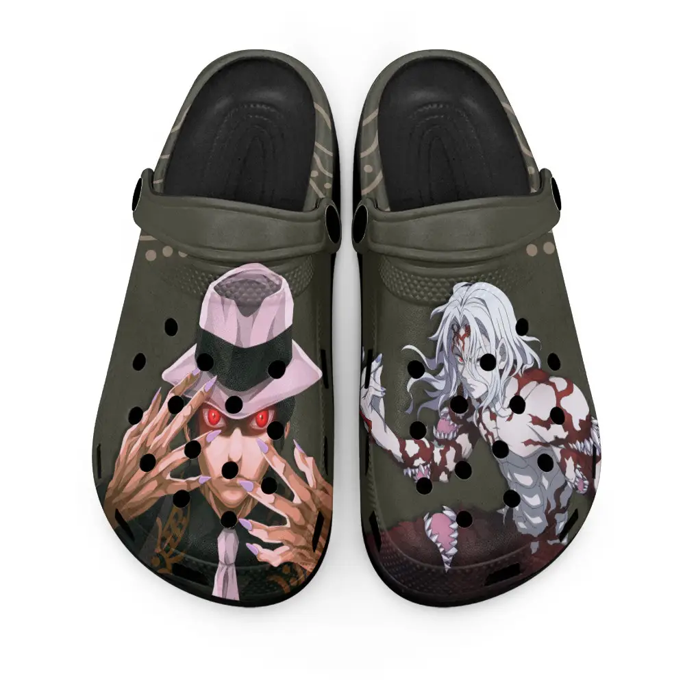 Muzan Kibutsuji Edition Custom Anime Clogs