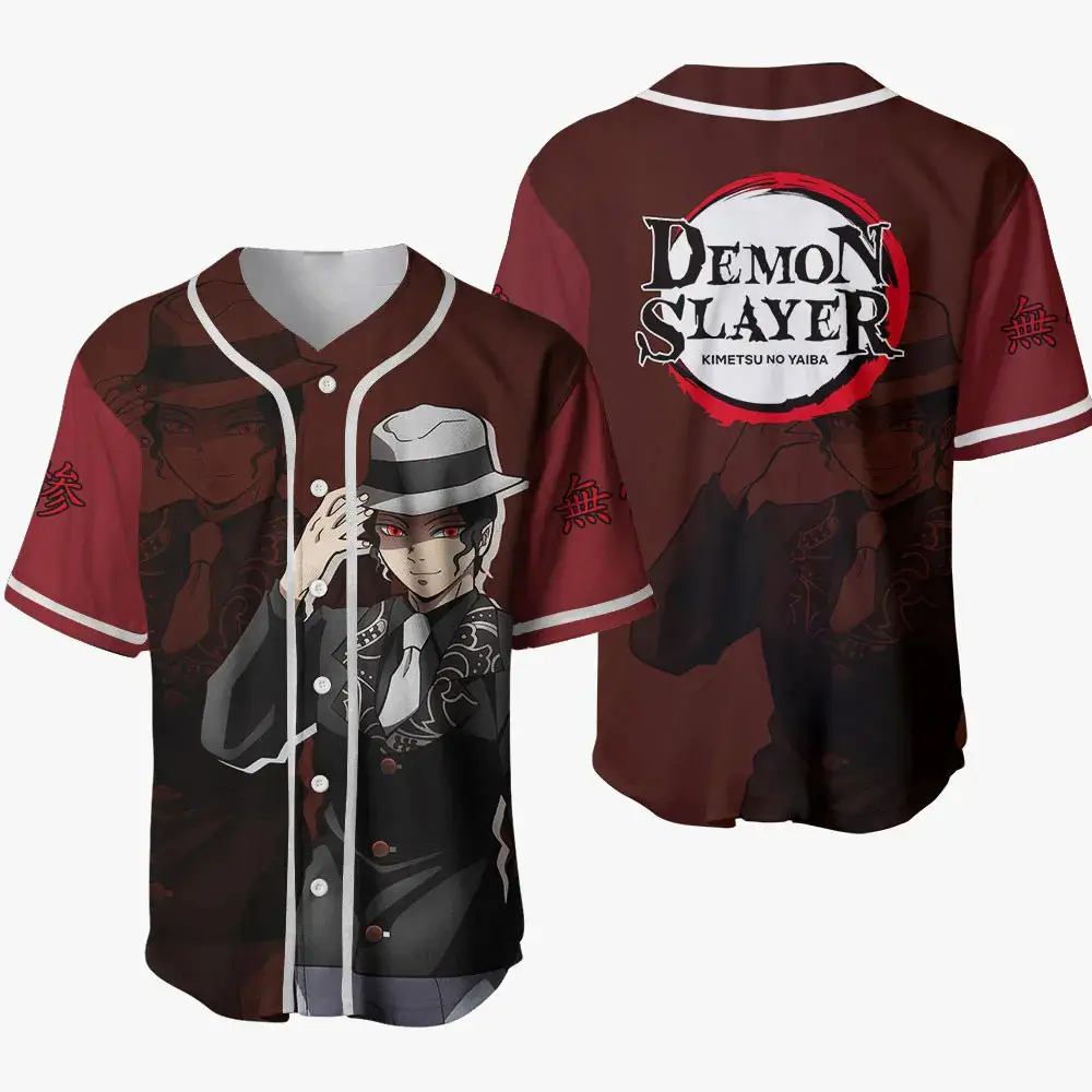 Muzan Kibutsuji Kimetsu 1 Anime Shirt Jersey - Benietee Shop