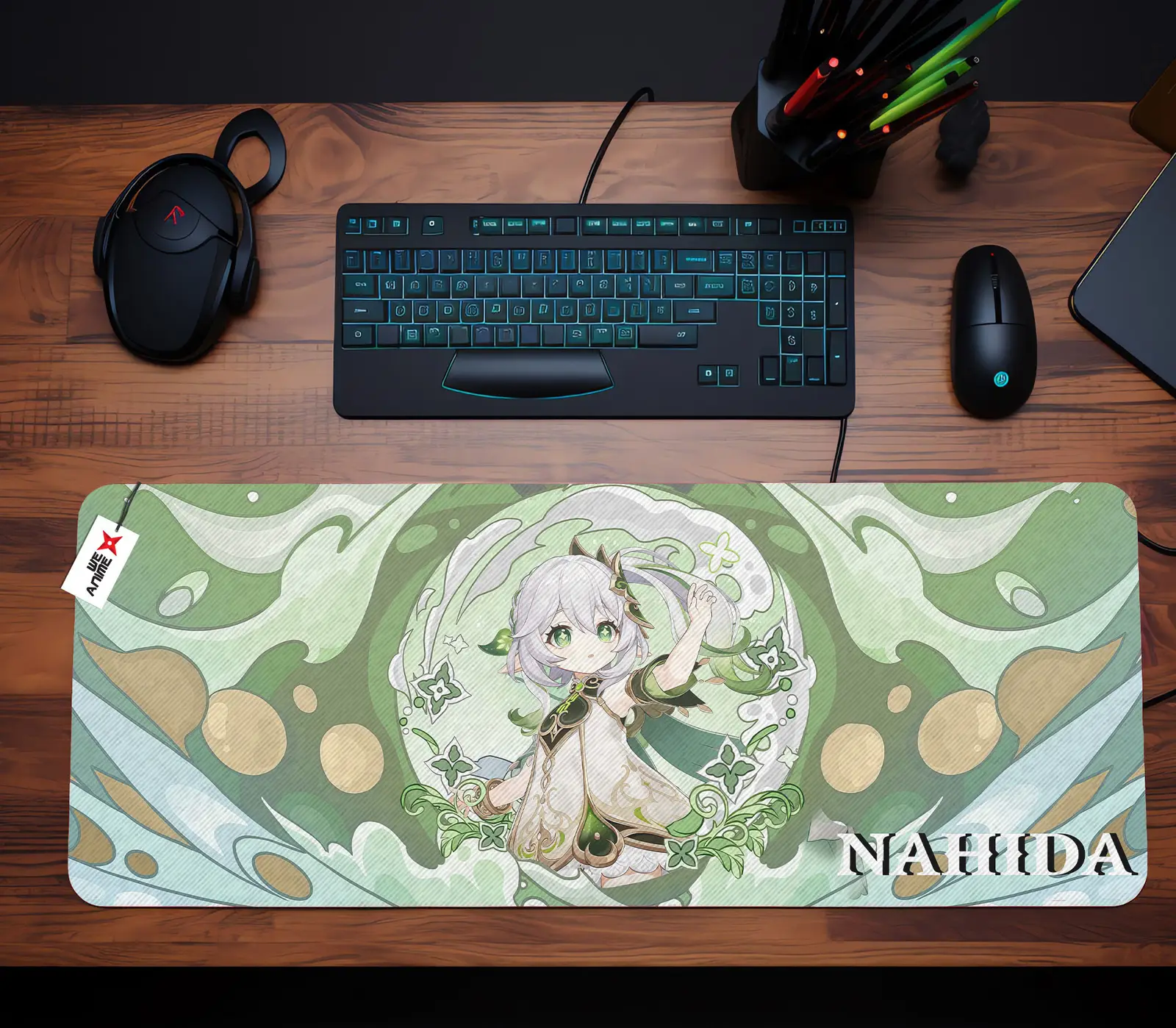 Nahida Mouse Mats Personalized Name Custom