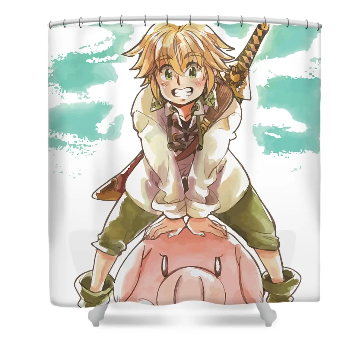 Nanatsu No Taizai New Idea Shower Curtain | Anime Shower Curtains