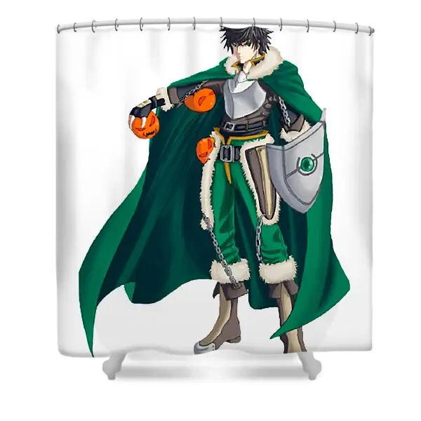 Naofumi Boy Rising Of The Shield Hero Shower Curtain | Anime Shower Curtains