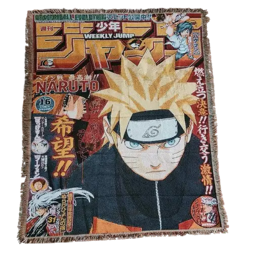 Naruto Star Jump Woven Blanket