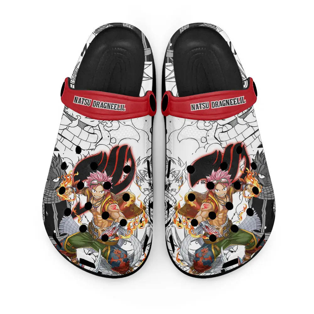 Natsu Dragneel Premium EVA Clogs Custom Name