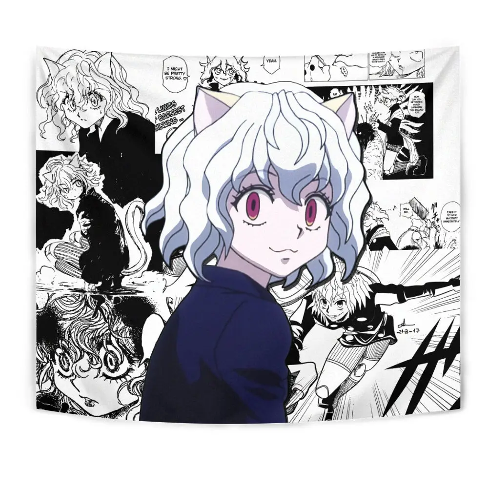 Neferpitou Tapestry Custom Anime Mix Manga Wall Decor
