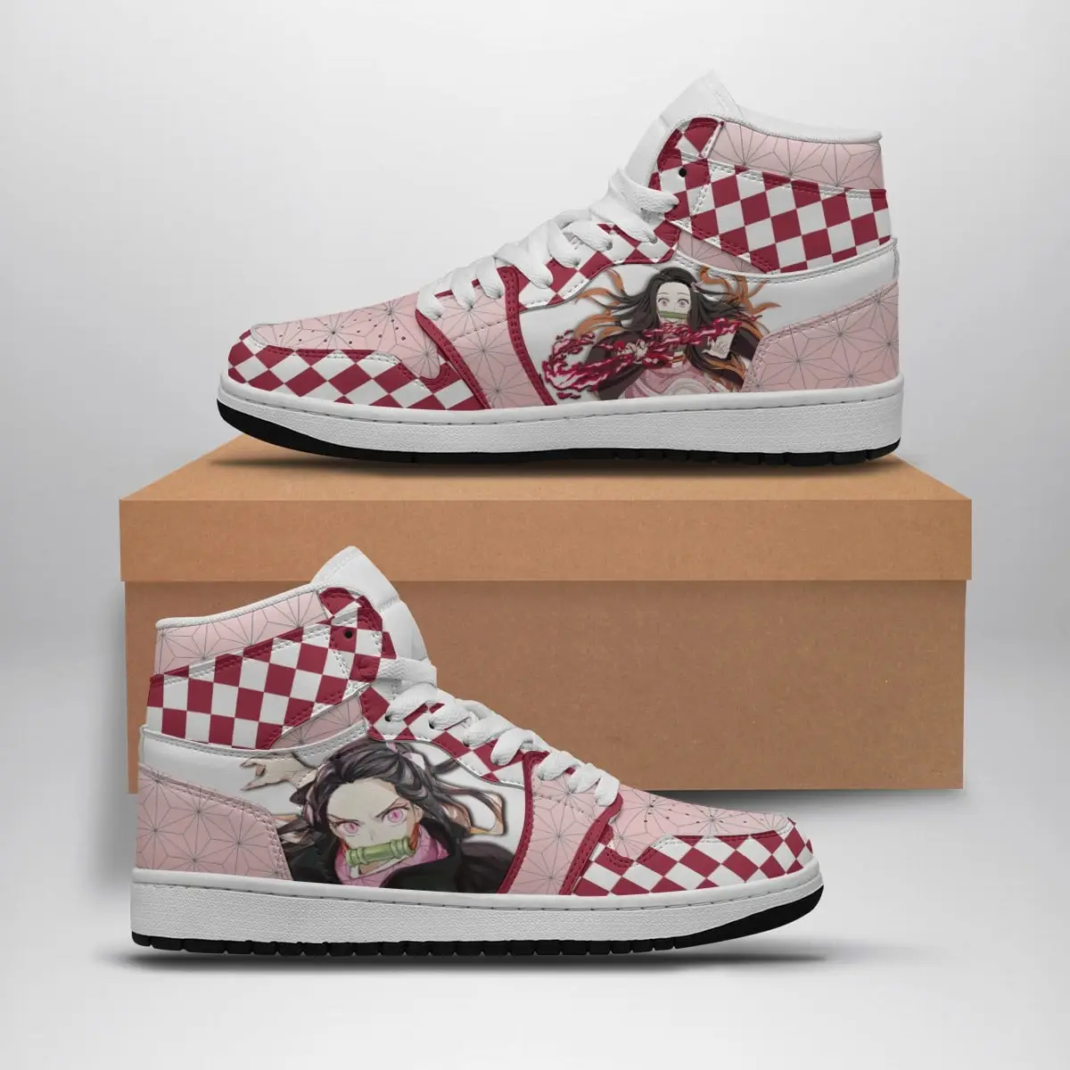 Nezuko Demon Slayer Air Jordan 1 Shoes