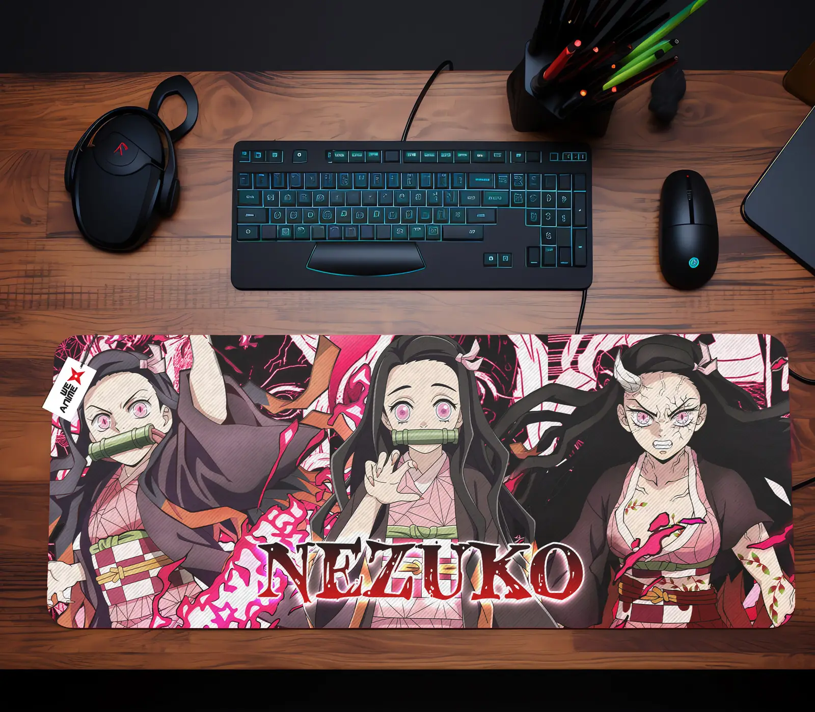 Nezuko Kamado Mouse Mat Personalized Name
