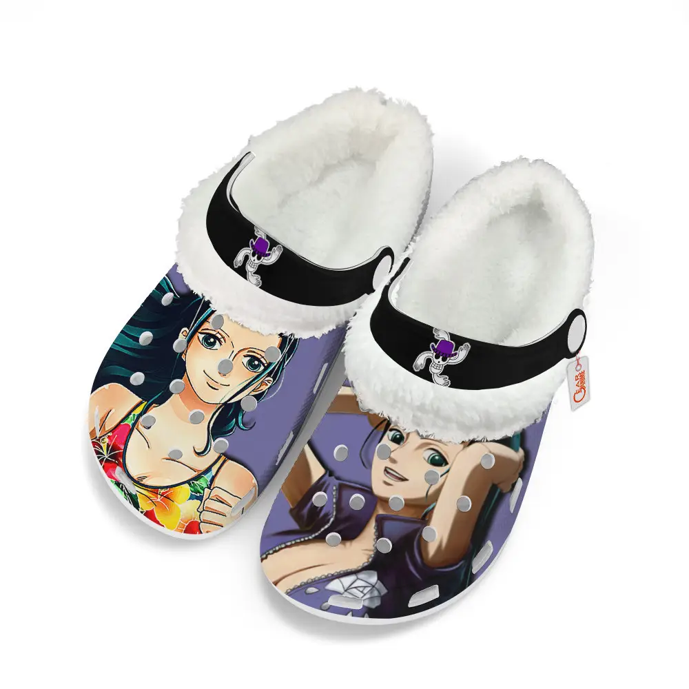 Nico Robin Fleece-Lined Clogs