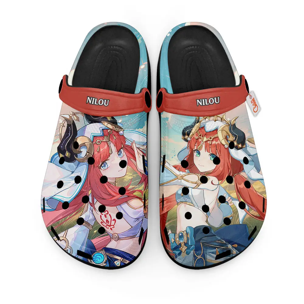 Nilou Genshin Impact Edition Premium Clogs Personalized Name