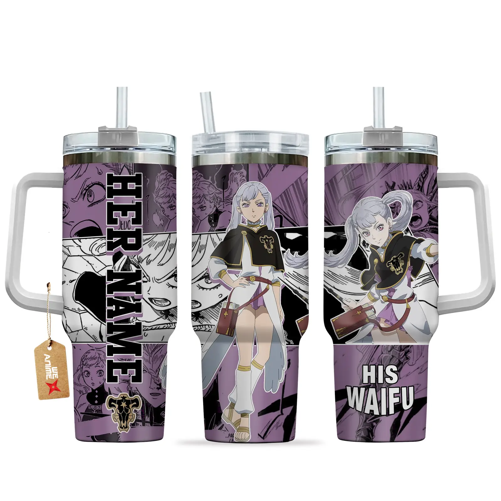 Noelle Silva - 40oz Travel Tumbler Name - Senpai Waifu Collection