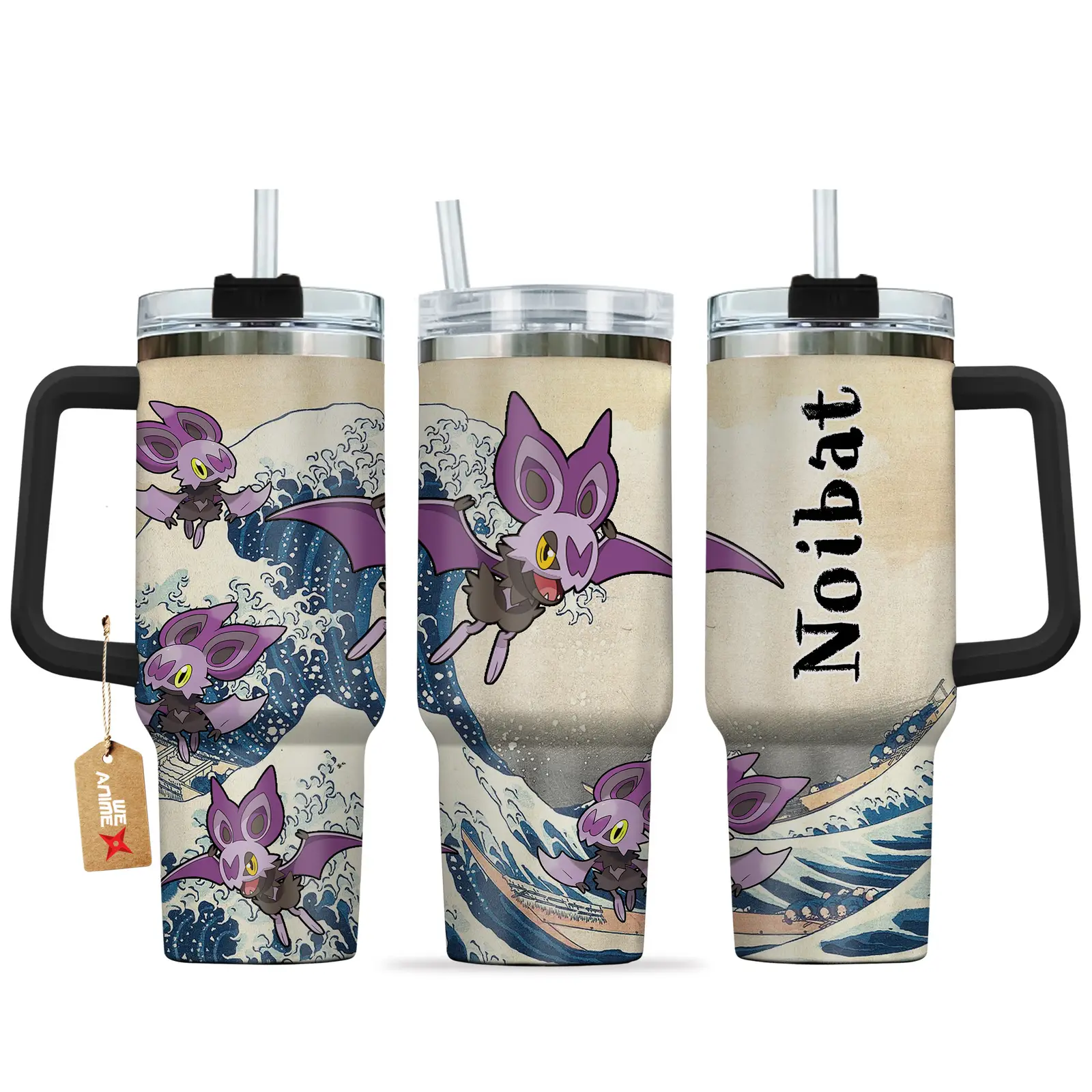 Noibat Anime Tumbler 40oz Kanagawa Collection